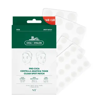 Pro Cica Centella Asiatica Tiger Clear Spot Patch 66 Stück