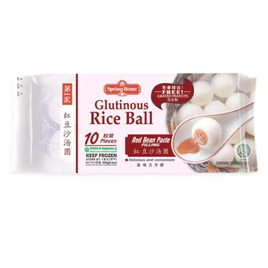 Spring Home Red Bean Rice Ball 200g