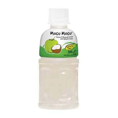 Mogu Mogu Nata De Coco Drink Coconut Flavour 320ML 椰果饮料--原味