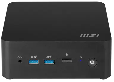 MSI CUBI NUC 1MG-238BEU PC/workstation barebone 0.84L sized PC Zwart 120U Intel SoC