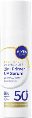 NIVEA Sun UV Specialist 2in1 Primer Daily UV Fluid LSF 50+ 30ml