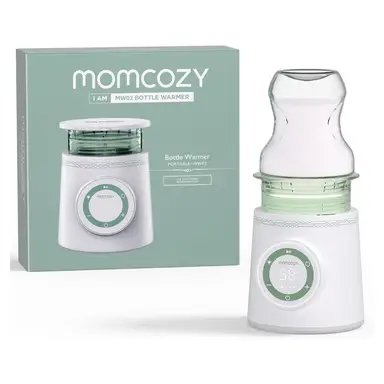 Momcozy Outings Serie Flesverwarmer, Dubbele Lekdichte Afsluiting, Oplaadbaar via USB, Compatibel met Meerdere Merken