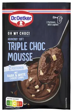 Dr. Oetker OH MY CHOC! Triple Choc Mousse