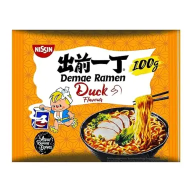 Nissin Instant Demae Ramen Nudeln Ente, 100g