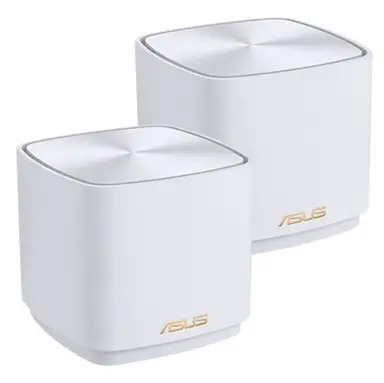 ASUS ZenWiFi XD4 Plus AX1800 2 Pack Dual-band (2.4 GHz / 5 GHz) Wi-Fi 6 (802.11ax) Wit Intern