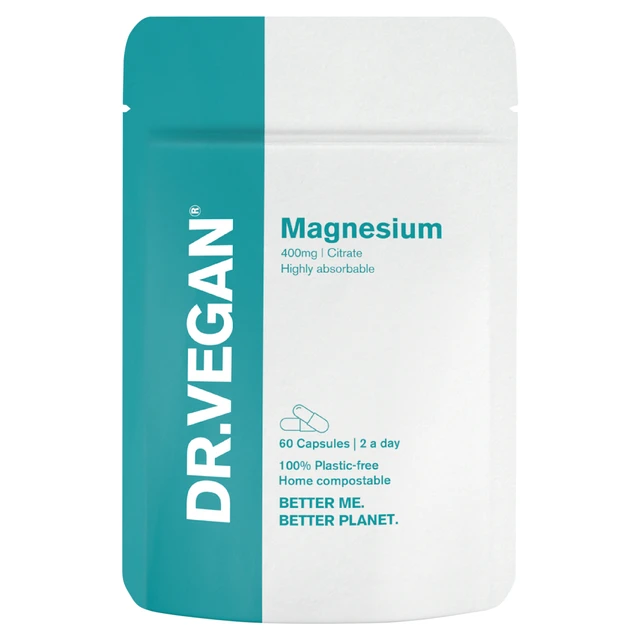 DR.VEGAN Magnesium Citrate Capsules - 60 Capsules