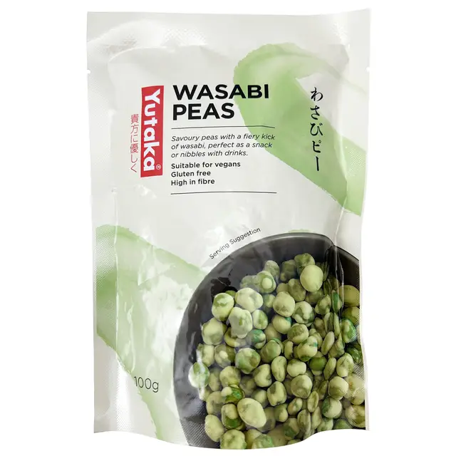 Yutaka Wasabi Peas 100g