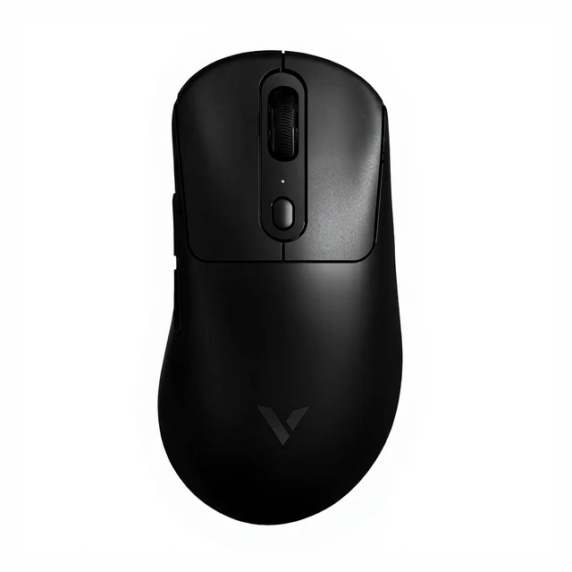 Rapoo VT3PRO MAX Kabellose Gaming-Maus, 59 g superleicht, 8 kHz Abtastrate, optischer Sensor PAW 3950, 30.000 unabhängige DPI-Werte (X/Y), 1+8 programmierbare Tasten, 200 Stunden Akkulaufzeit – Schwarz