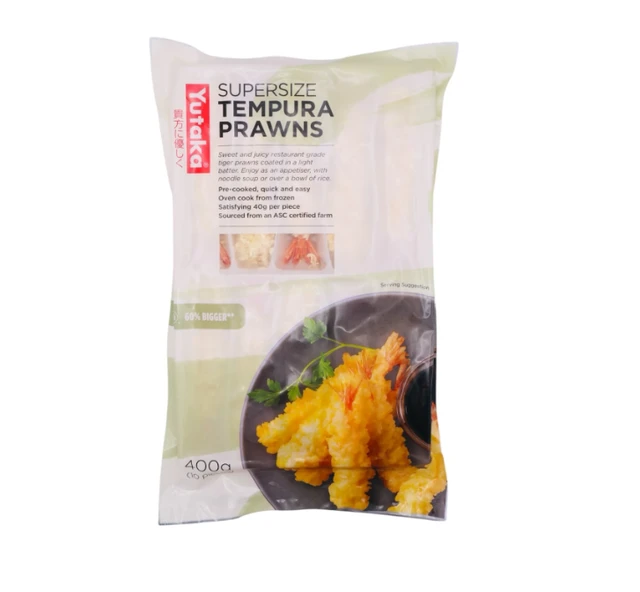 Yutaka Supersize Tempura Prawns (10pc) 400g