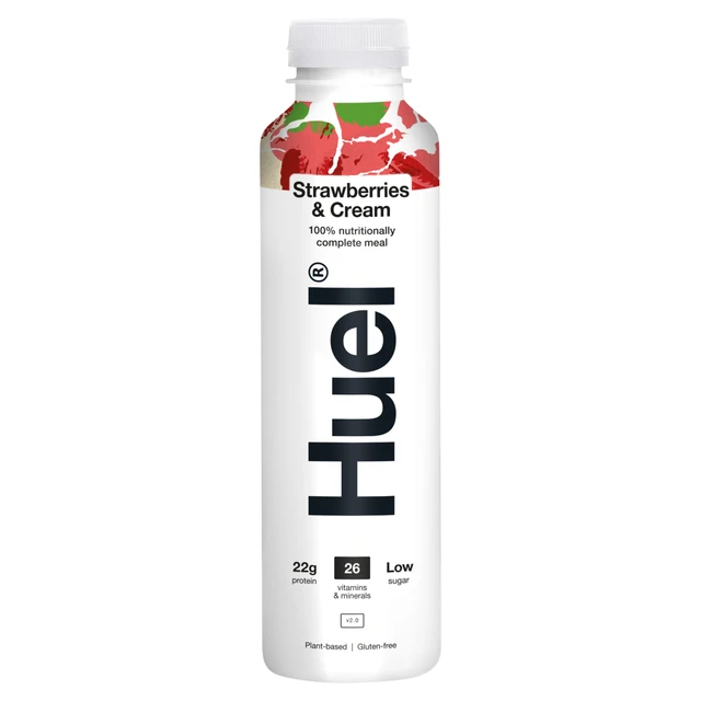 Huel RTD Complete Meal Salted Strawberries and Cream Flavour - 500 ml