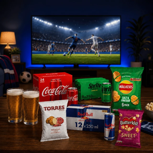 Match day drinks & snacks