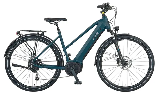 Prophete E-bike 28inch Tot 110 km bereik Middenmotor LCD-display Entdecker 3.0 50 cm Framehoogte