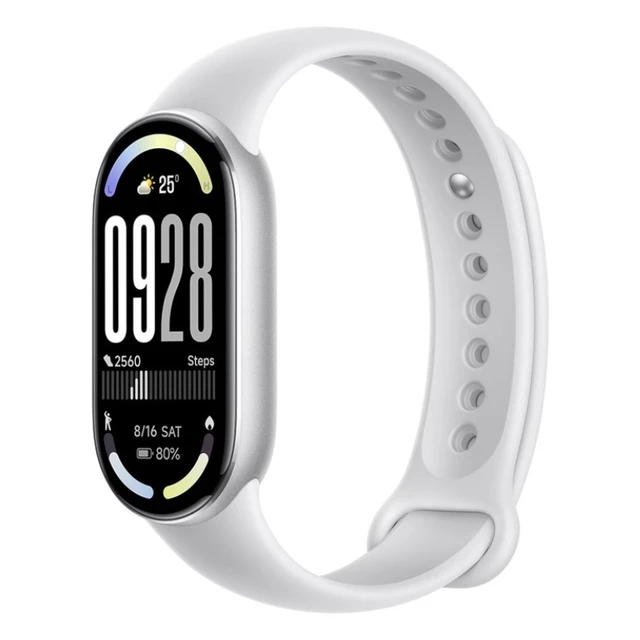 Xiaomi Smart Band 10 gletscher silber