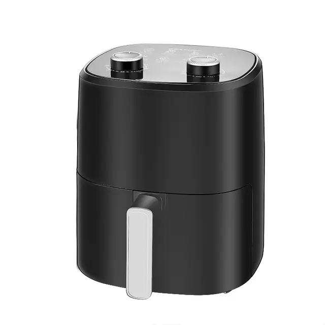 Royalstar Heißluftfritteuse 3,5 l, 8 Funktionen, 1250 W, Antihaftbeschichtung, schwarz