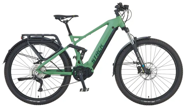 Prophete E-Bike 29 Zoll Bis zu 220 km Reichweite Mittelmotor TFT-Display Stack 5.0 48 cm Rahmenhöhe