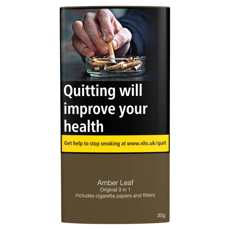 how many cigarettes in 30g tobacco Gold Leaf Quality Blend Includes Cigarette Papers Hand Rolling A Full 30g