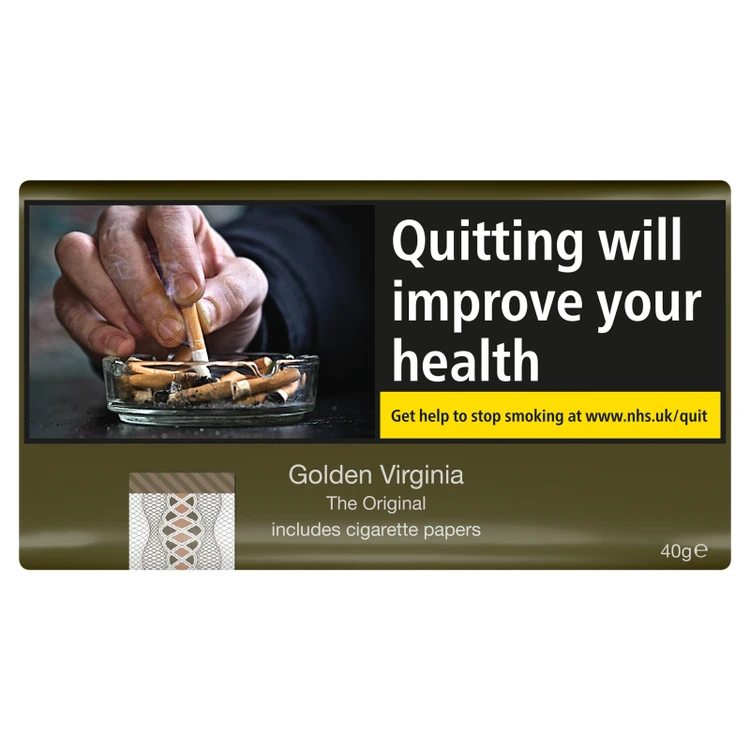40g tobacco pouch American Spirit US Grown 70Cigars Golden Virginia unveils 40g pouch