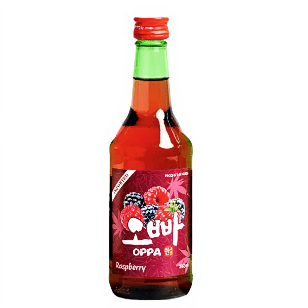 Oppa Soju Framboos Smaak - 360 ml | Sterke drank | Joybuy