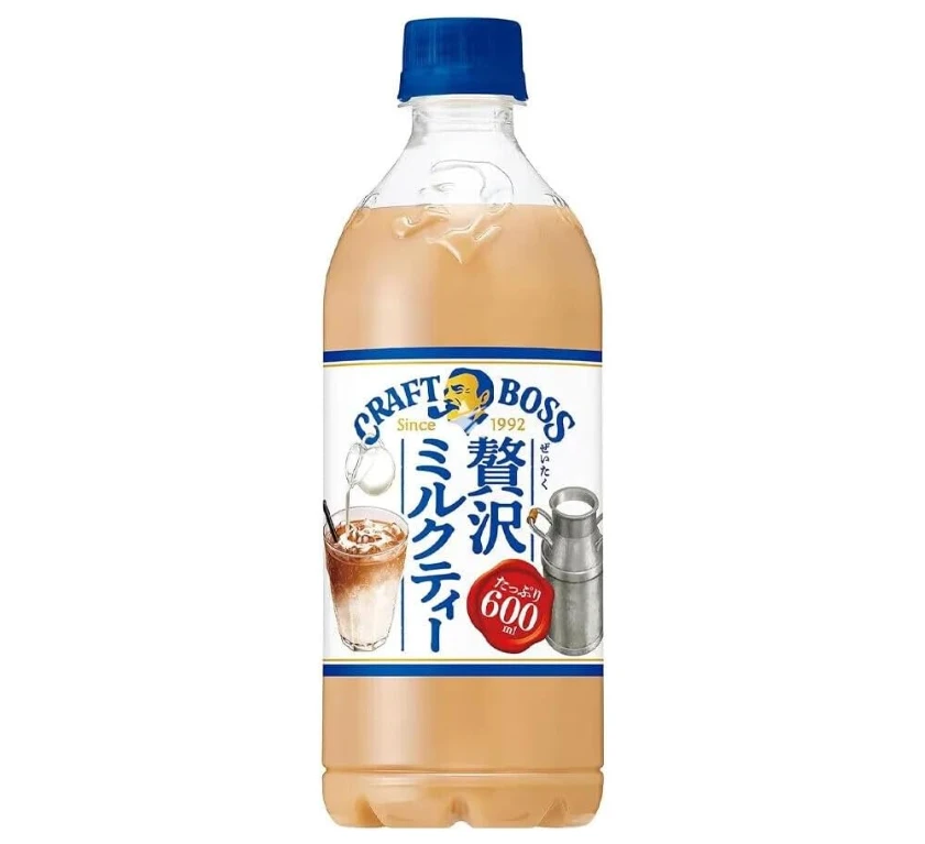 Suntory Craft Boss Milk Tea 600ml | Ice Tea & Coffee | Joybuy