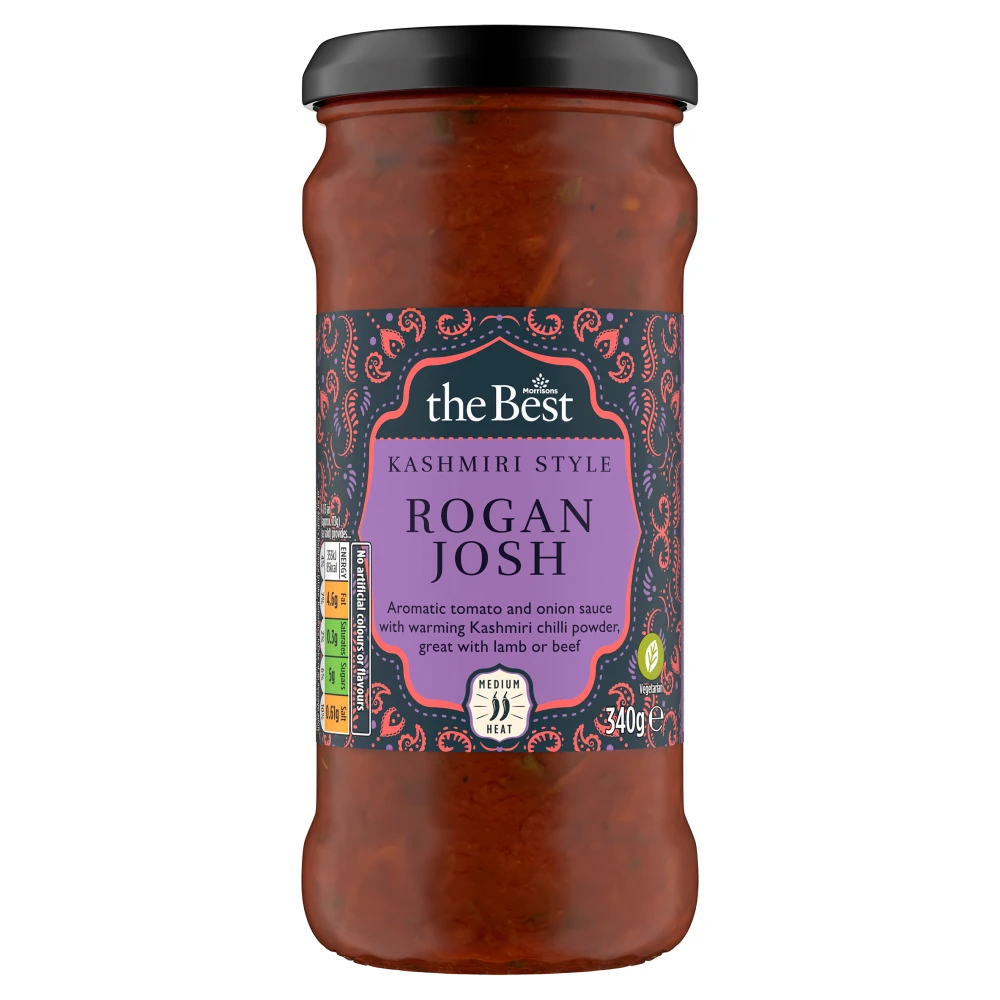 Morrisons The Best Rogan Josh Cooking Sauce 340g | Meal Kits | Joybuy