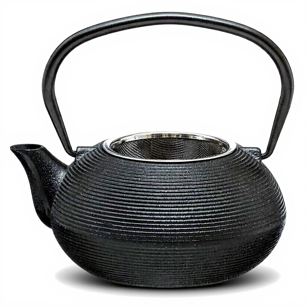 Relaxdays 10x Chauffe-théières, cafetière, en Fonte de Fer, pour Une Bougie, Design Antique, réchaud Rustique, Noir