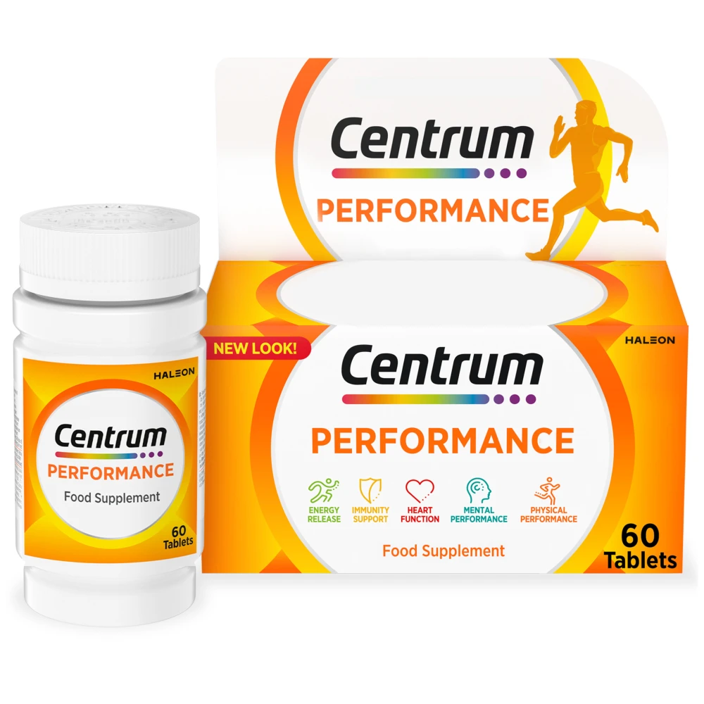 Centrum Performance Multivitamins & Minerals Tablets - 60 Tablets ...