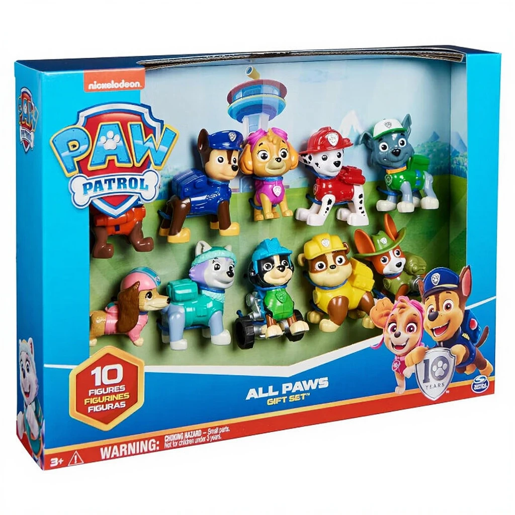Coffret 7 Figurines Air Rescue Pat'Patrouille - Chase, Marcus, Stella