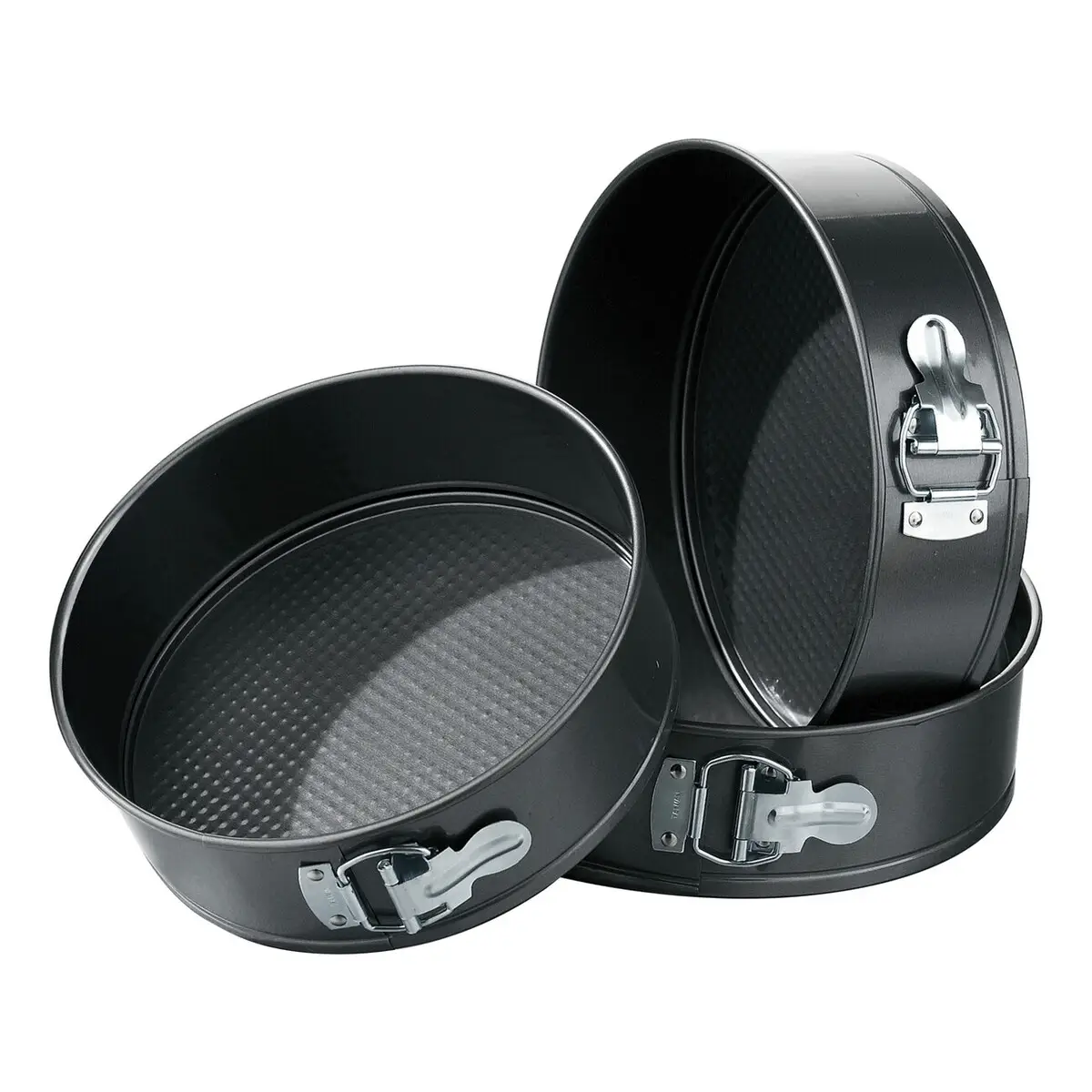 Essentials by Premier 3Pc Non Stick Spring Form Cake Tin Set | Baking ...