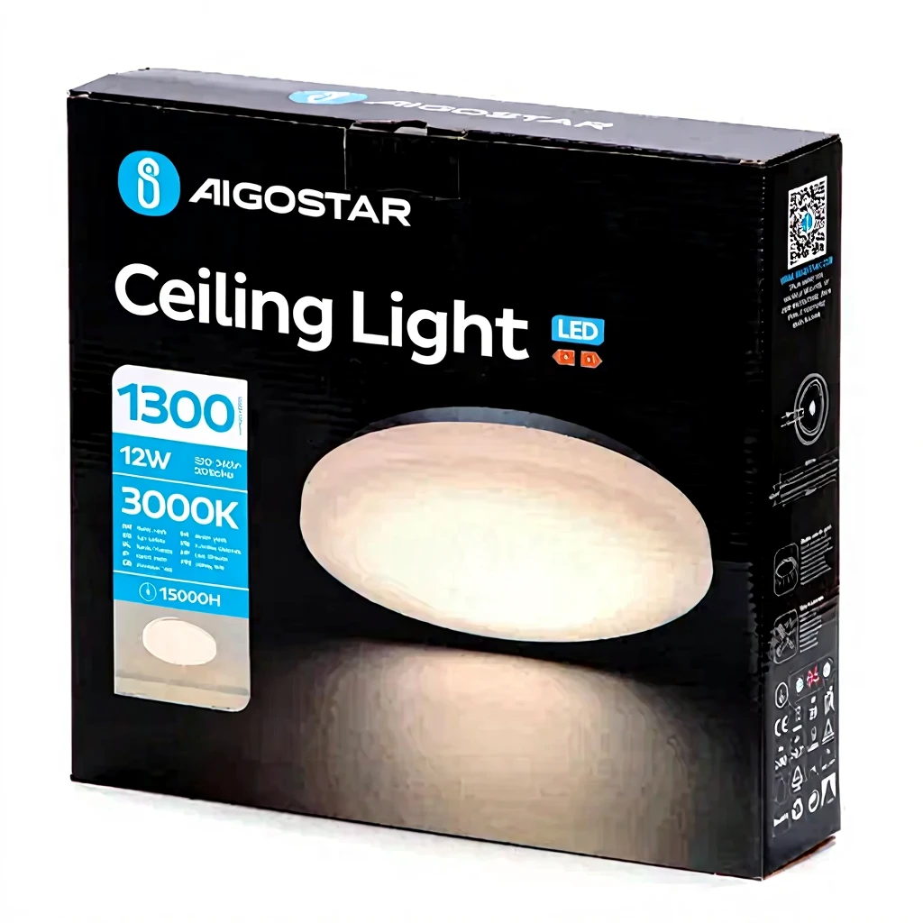 Aigostar Retro-Wandlampe Im Industriedesign | E27 Fassung, Max. 40W | Für Schlafzimmer, Flur, Café (Weiß)