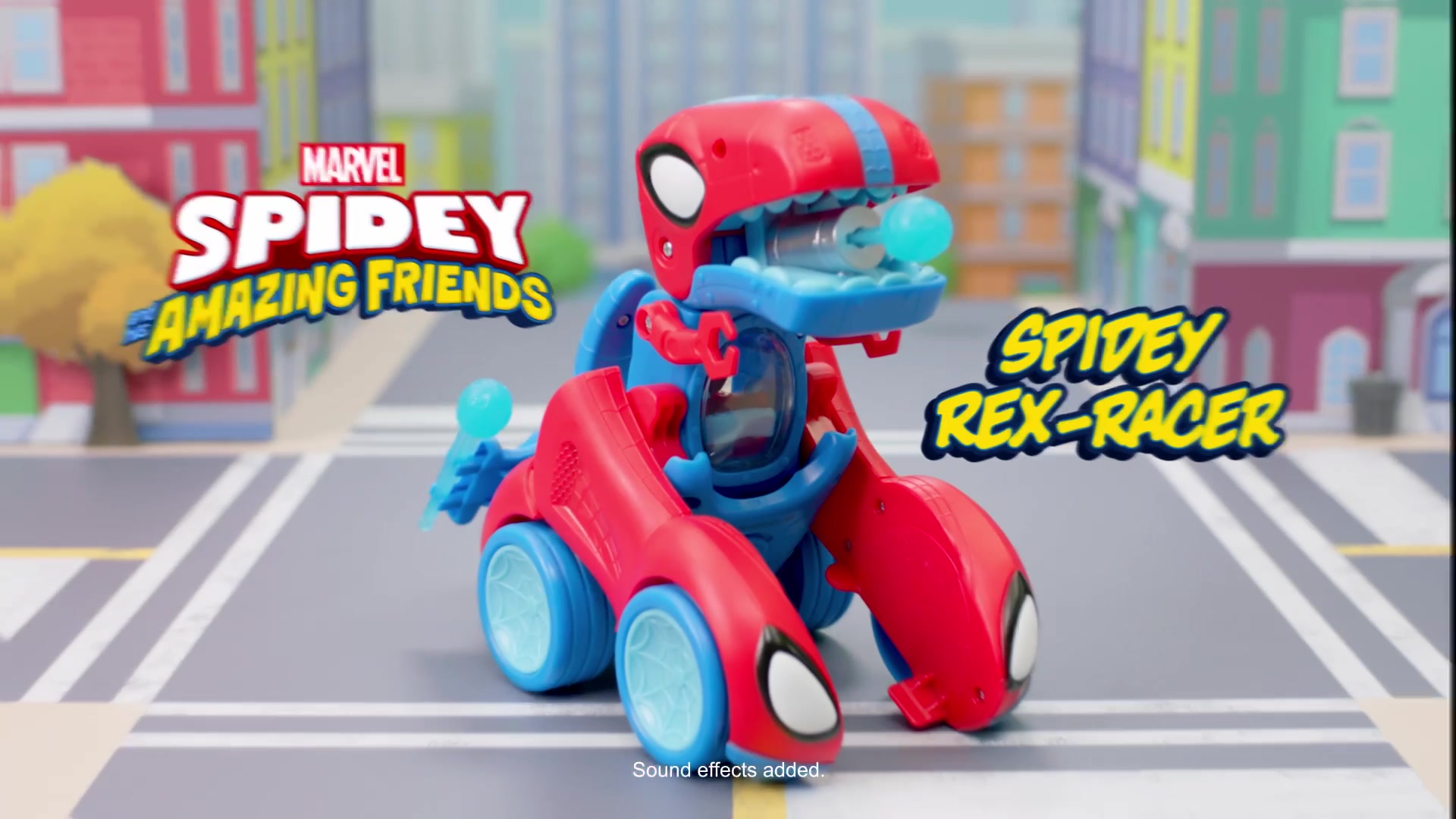 Spidey and his Amazing Friends Spidey-Rex Transforming Racer with Sounds image 0