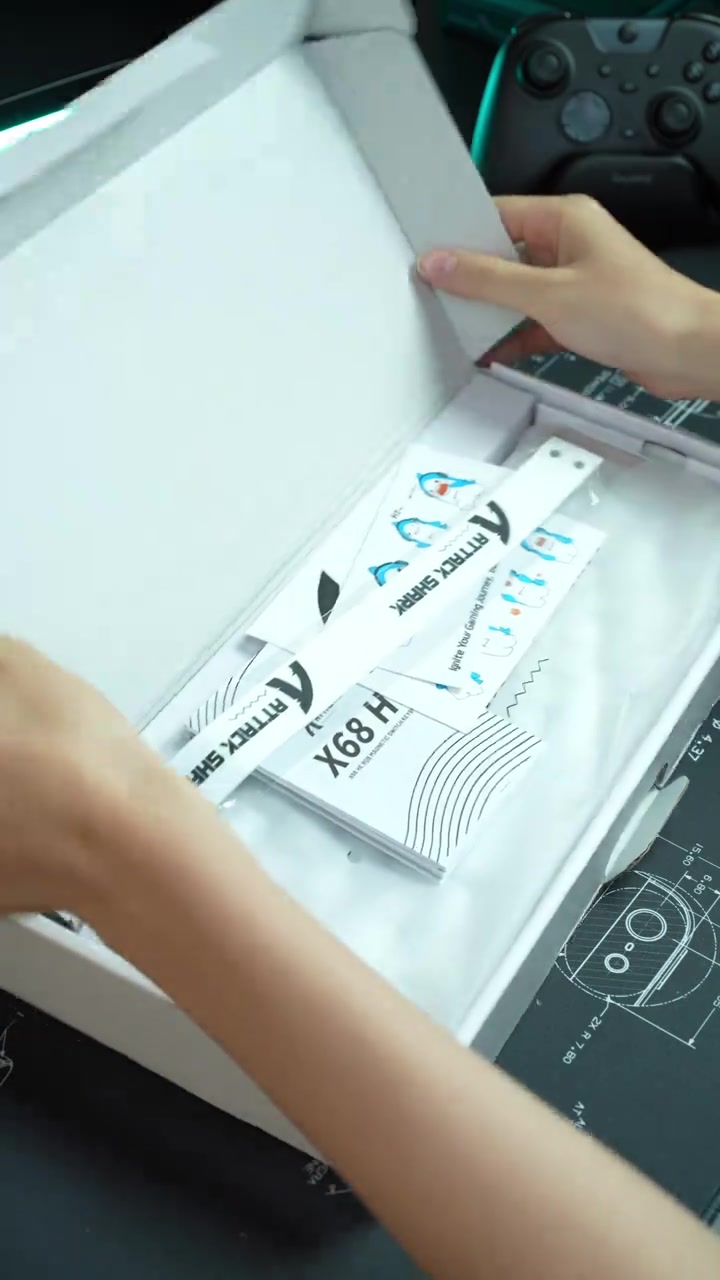 Meet the ATTACK SHARK X68 HE