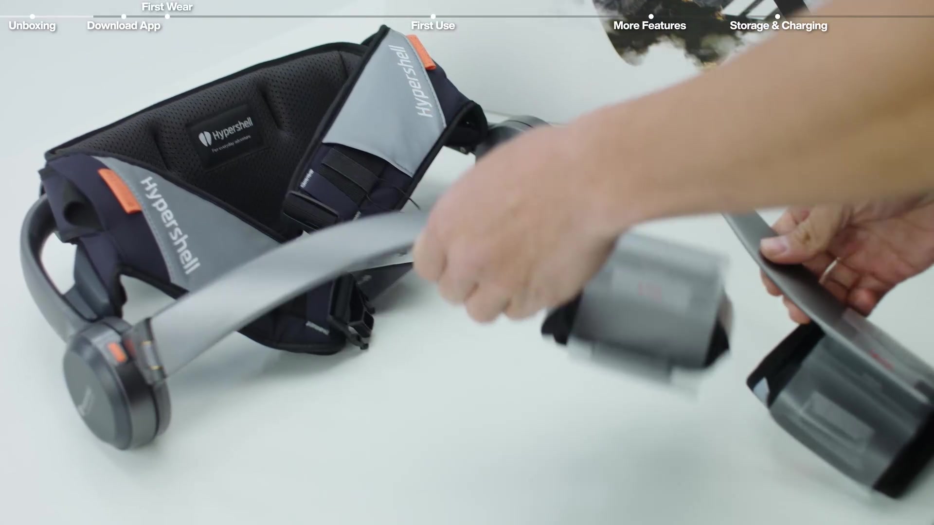Hypershell X Ultra Exoskelett, Beinstärke mit 1000 W Leistung, Verbesserter 30 km Akkulaufzeit, 12 intelligente Modi, IP54 für tägliche und Outdoor-Aktivitäten, Walking, Wandern, 2 Akkus, kein Ladegerät image 0