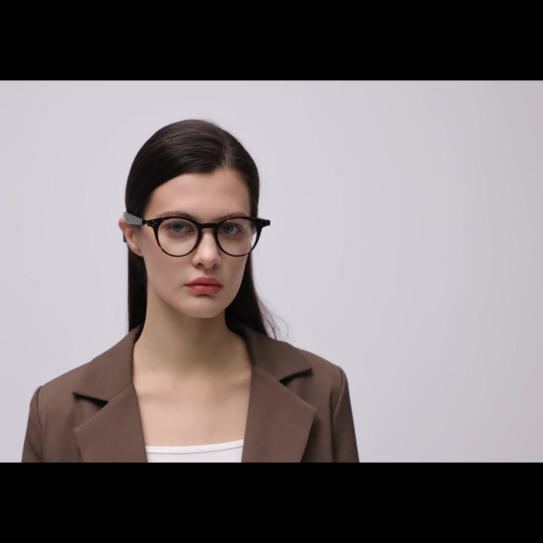 LAWAKEN AI Chat City Tortoise AI Smart Audio Glasses, 128 Languages Real-Time Translation, AI Note for Meeting Summary, AI agent of ChatGPT Gemini Claude, Waterproof, Lightweight, long battery, Prescription Lenses, 5.3 Bluetooth, Hands-Free Wearable, Open-Ear Music & Calls, for ios android, Stylish Design, for Modern Lifestyle image 0