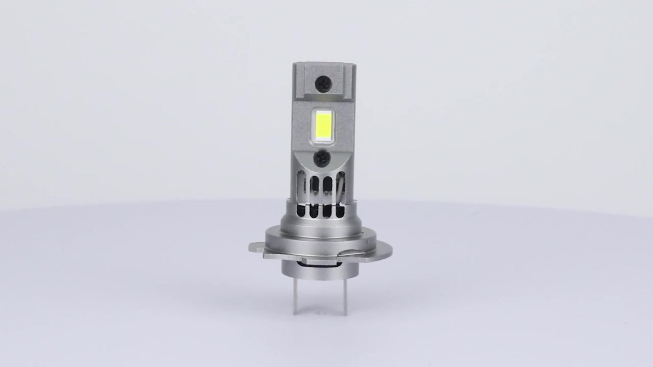 Bullvision Lot de 2 ampoules H7 LED blanc froid 6000 K, 10 000 lm, taille 1:1 image 0