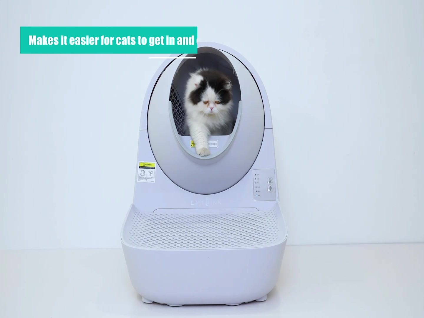 Catlink Pro-X Luxury Smart Cat Litter Box, Large Size - Self-Cleaning, APP Controlled, Double Odor Control, for Cats 3.3-22 lbs, Hands-Free Pet Care image 0