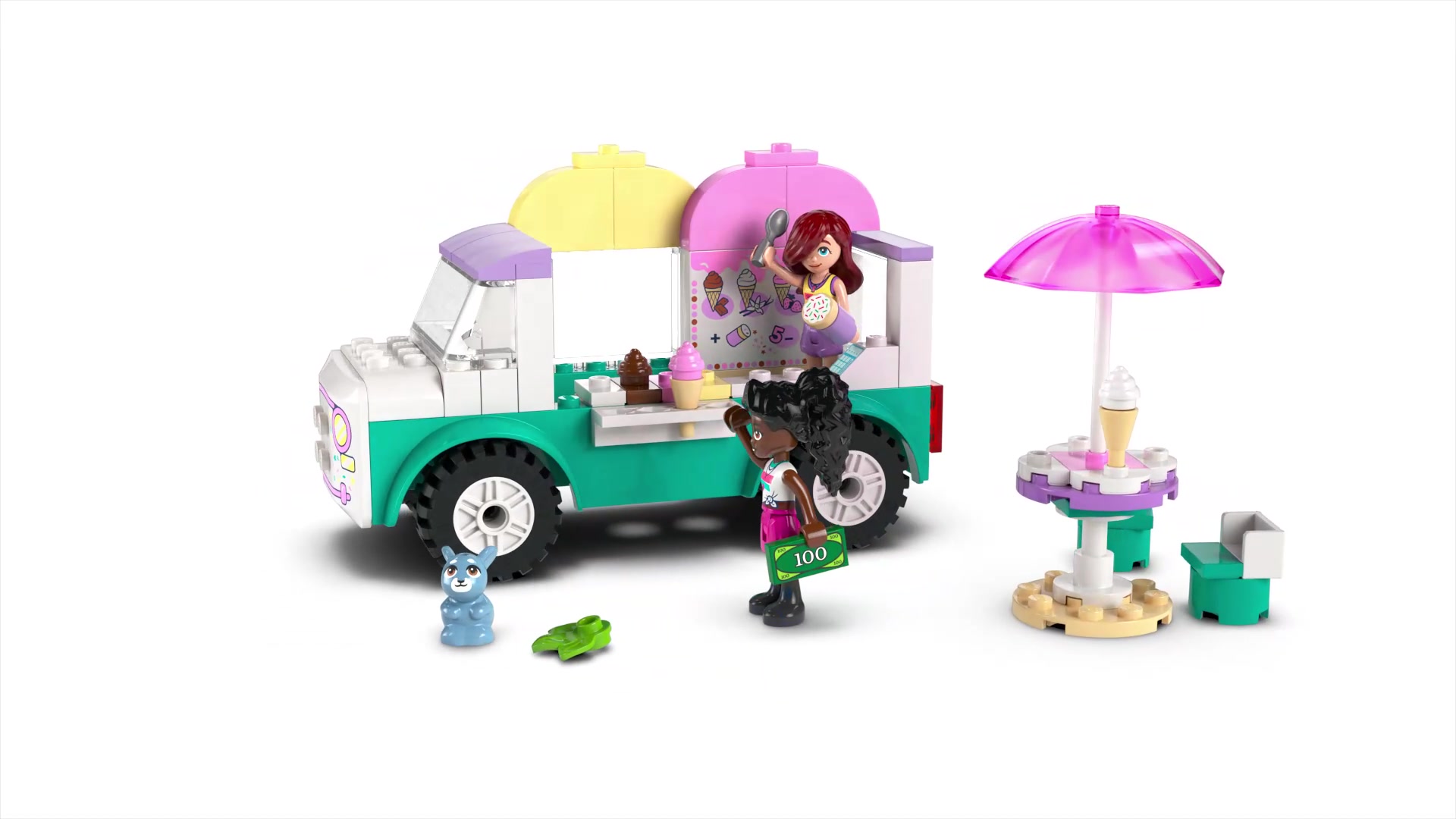 LEGO Friends 42644 Le camion de glaces de Heartlake City image 1