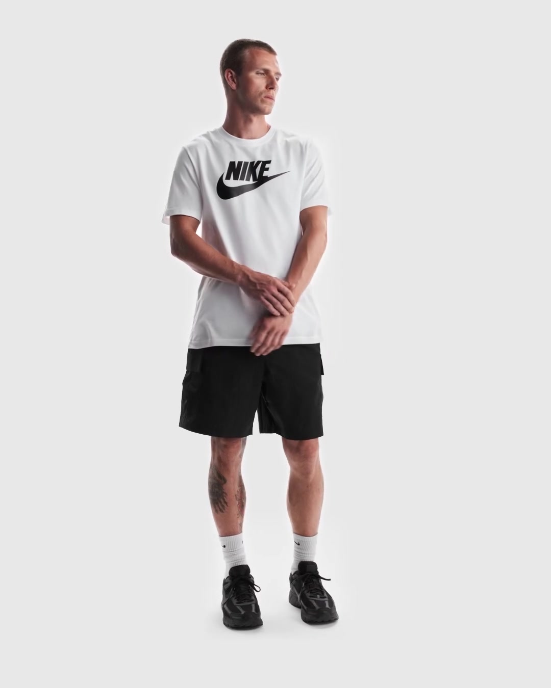 NIKE Sportswear Icon Futura T-shirt Blanc image 1