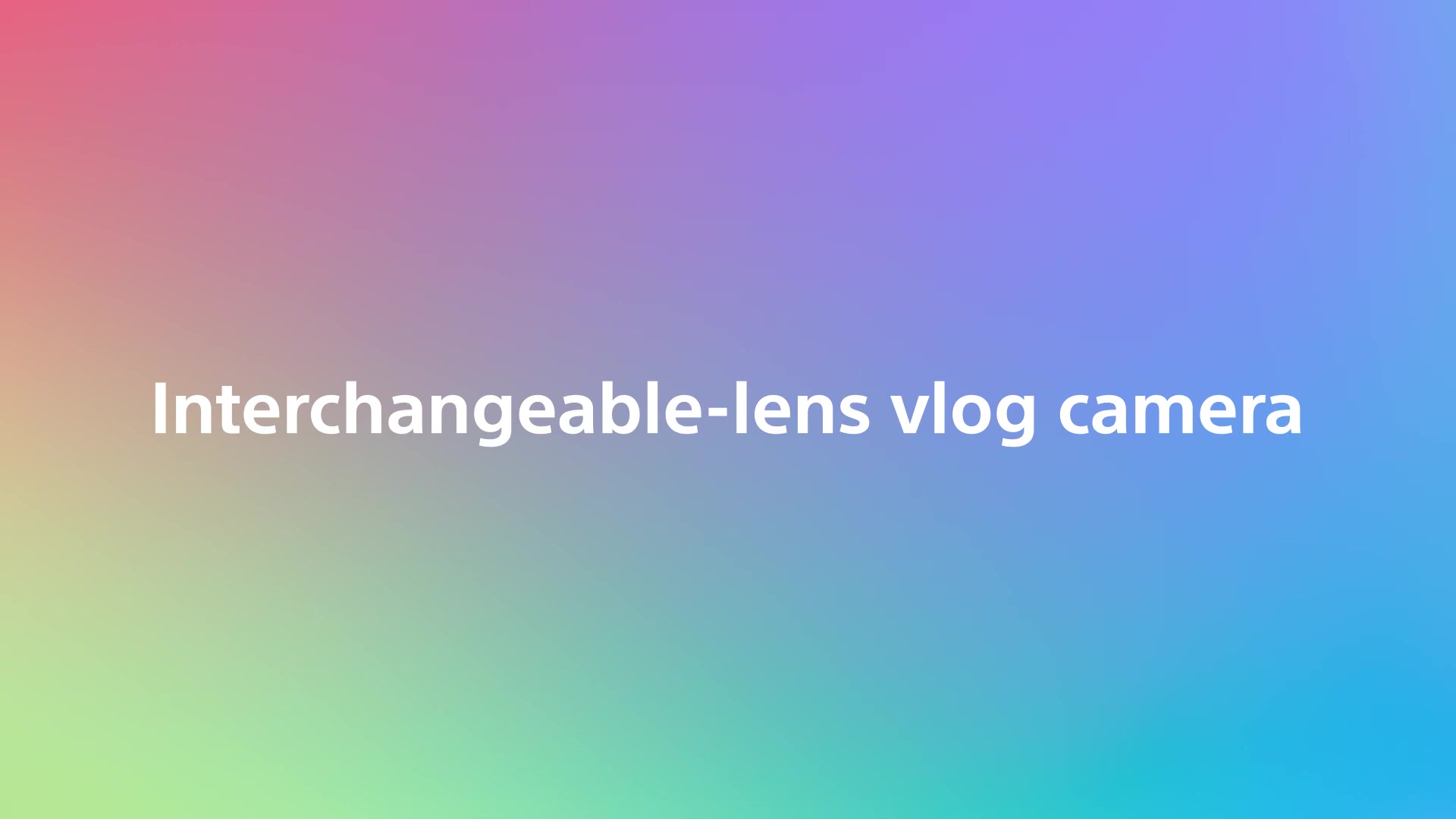 Sony ZV-E10 spiegelloze vlogging camera - alleen body  image 0