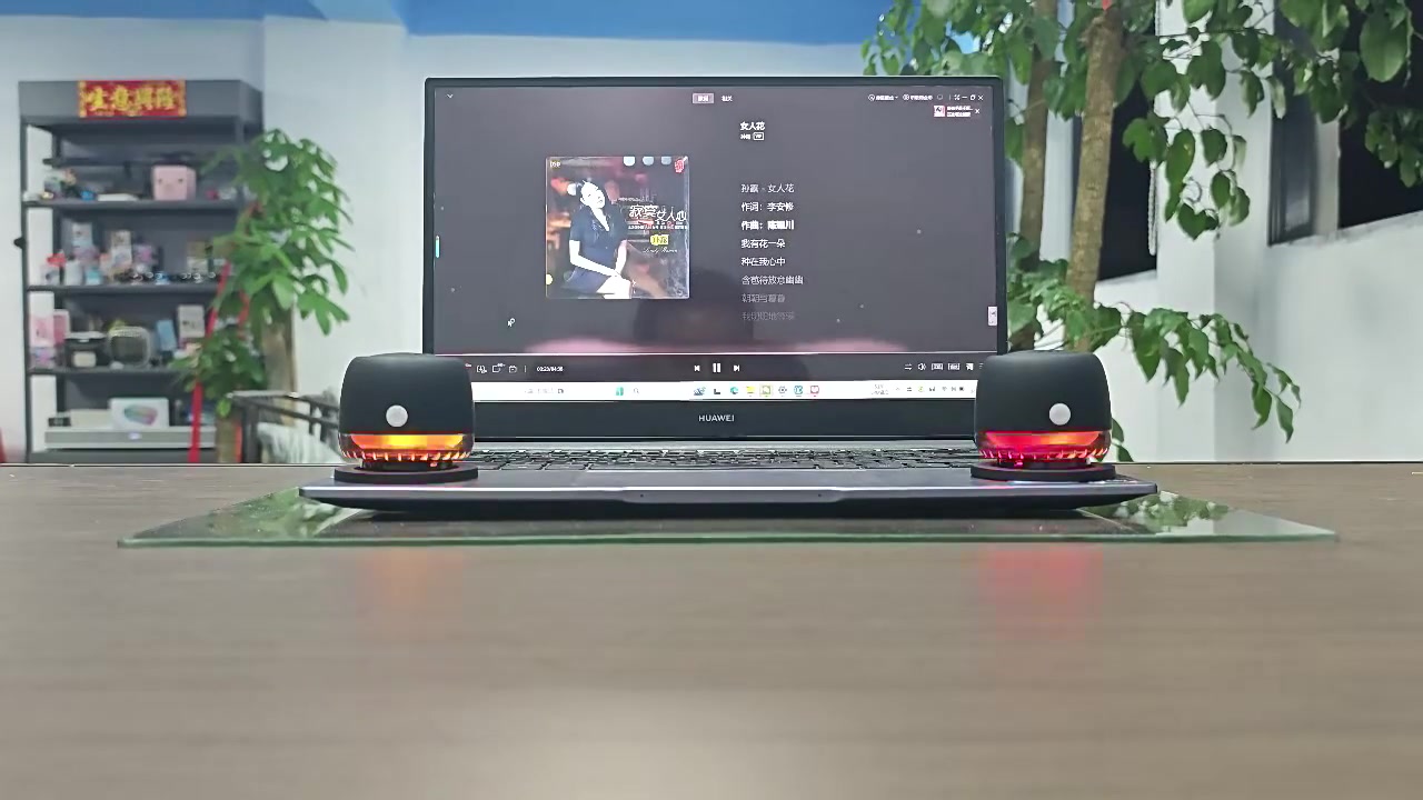 Verbex M99 Lake Blue Speaker Phone Stand, Bluetooth Speaker, Waterproof, Magnetic, Voice Call Mini Speaker image 0