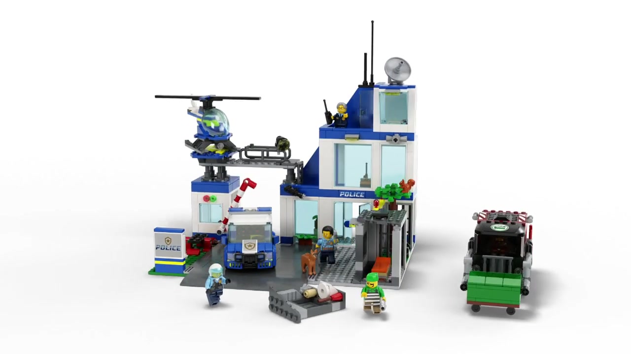 LEGO City 60316 Le commissariat de police image 1