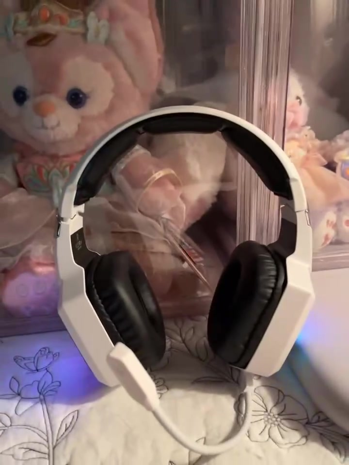 Casque de Gaming Sans Fil 2.4G GT806 - Noir image 0