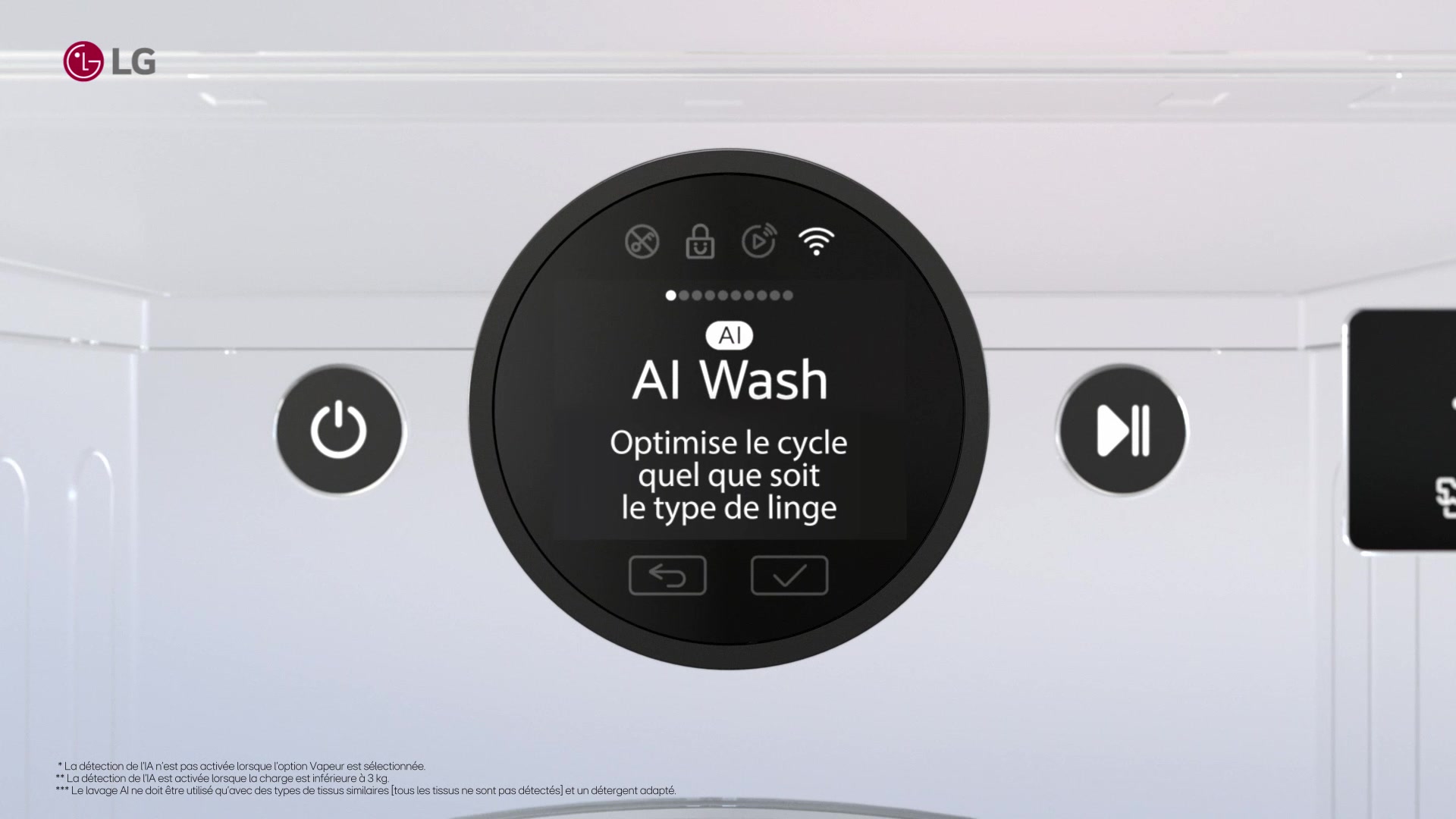 LG F964X71WSTA Lave-linge séchant avec hublot, classe D - 9 kg image 0