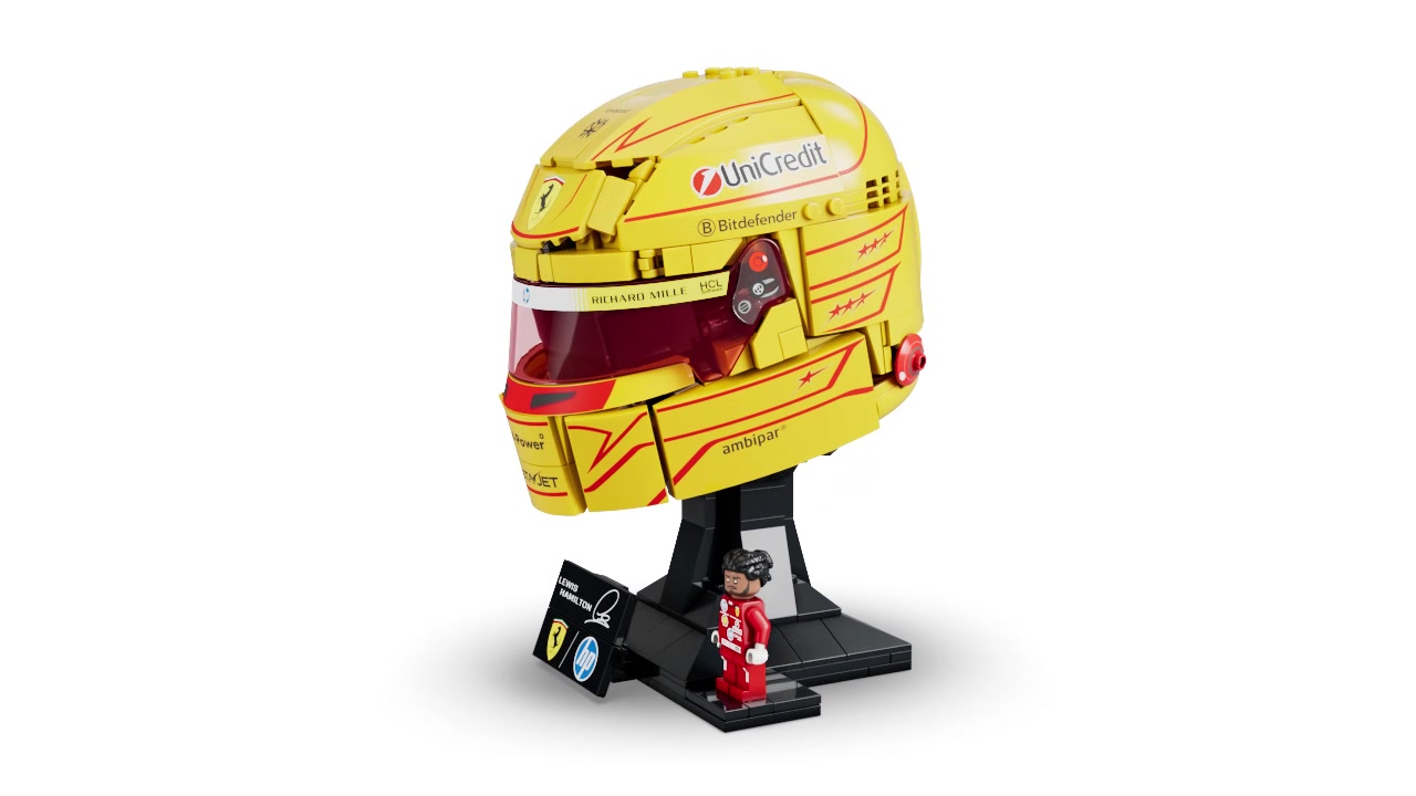 LEGO Editions Formula 1 43022 Scuderia Ferrari HP Lewis Hamilton Helmet image 1