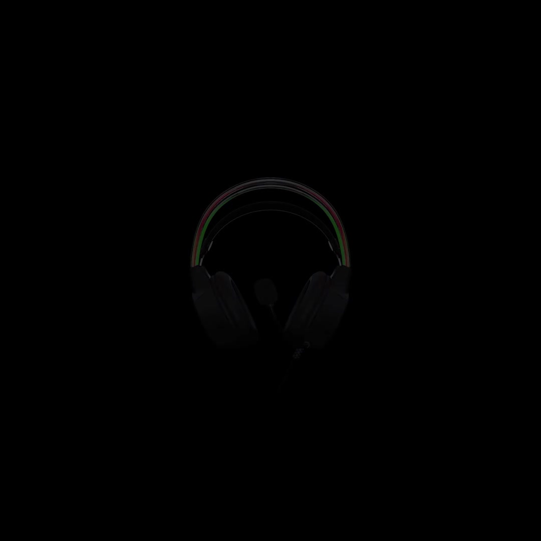 ONIKUMA X15PRO-noir Casque de jeu filaire à porter sur la tête avec effets d'éclairage RGB étonnants image 0