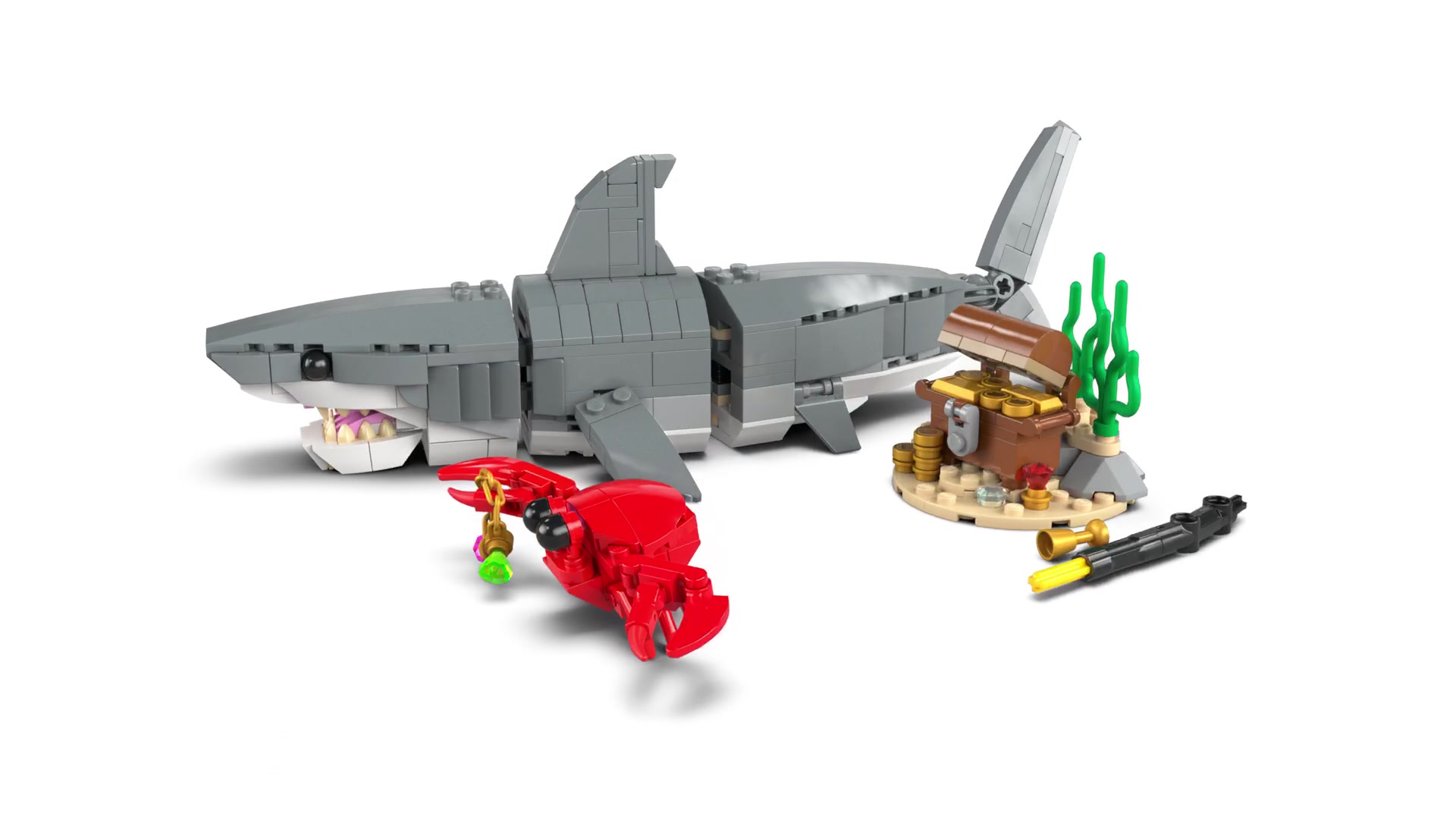 LEGO Creator 31381 Le redoutable requin et le coffre au trésor image 1