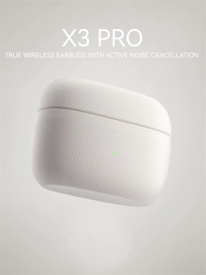 Edifier X3 Pro, Écouteurs sans fil Bluetooth V5.4, Réduction de bruit active, 22 h d'autonomie, Haut-parleur dynamique 8 mm, Texture cuir, Connexion multipoint, Noir image 0