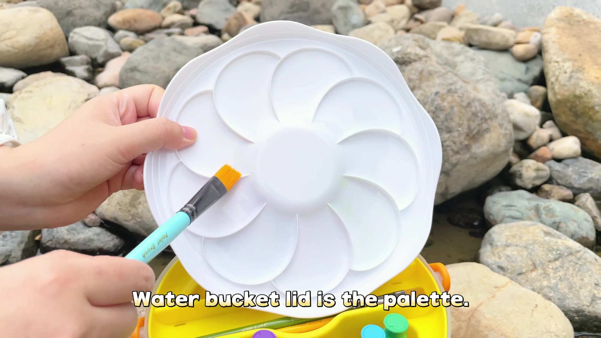 Jar Melo Kit de peinture pour enfants - Peinture à la gouache, 24 couleurs image 0