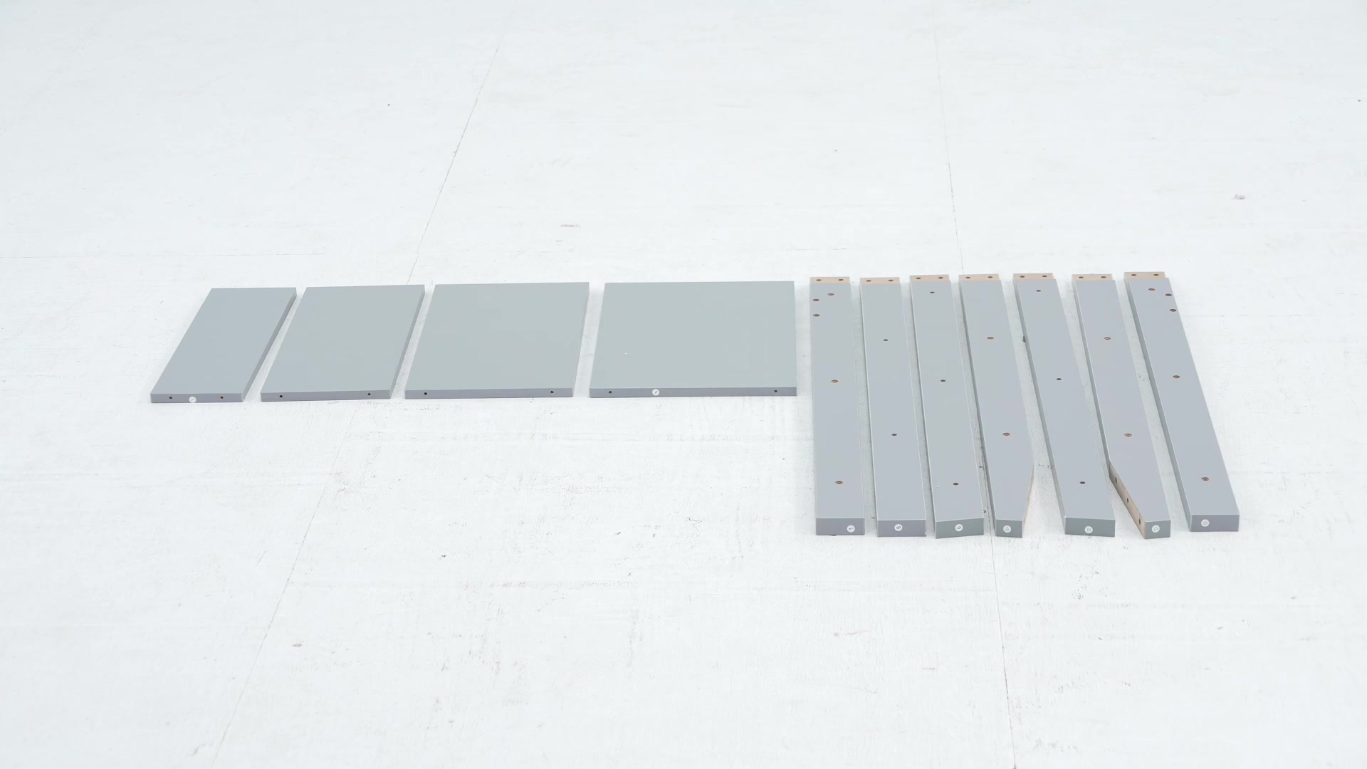 Vida Designs Bookcase Bristol Ladder 5 Shelves White image 0