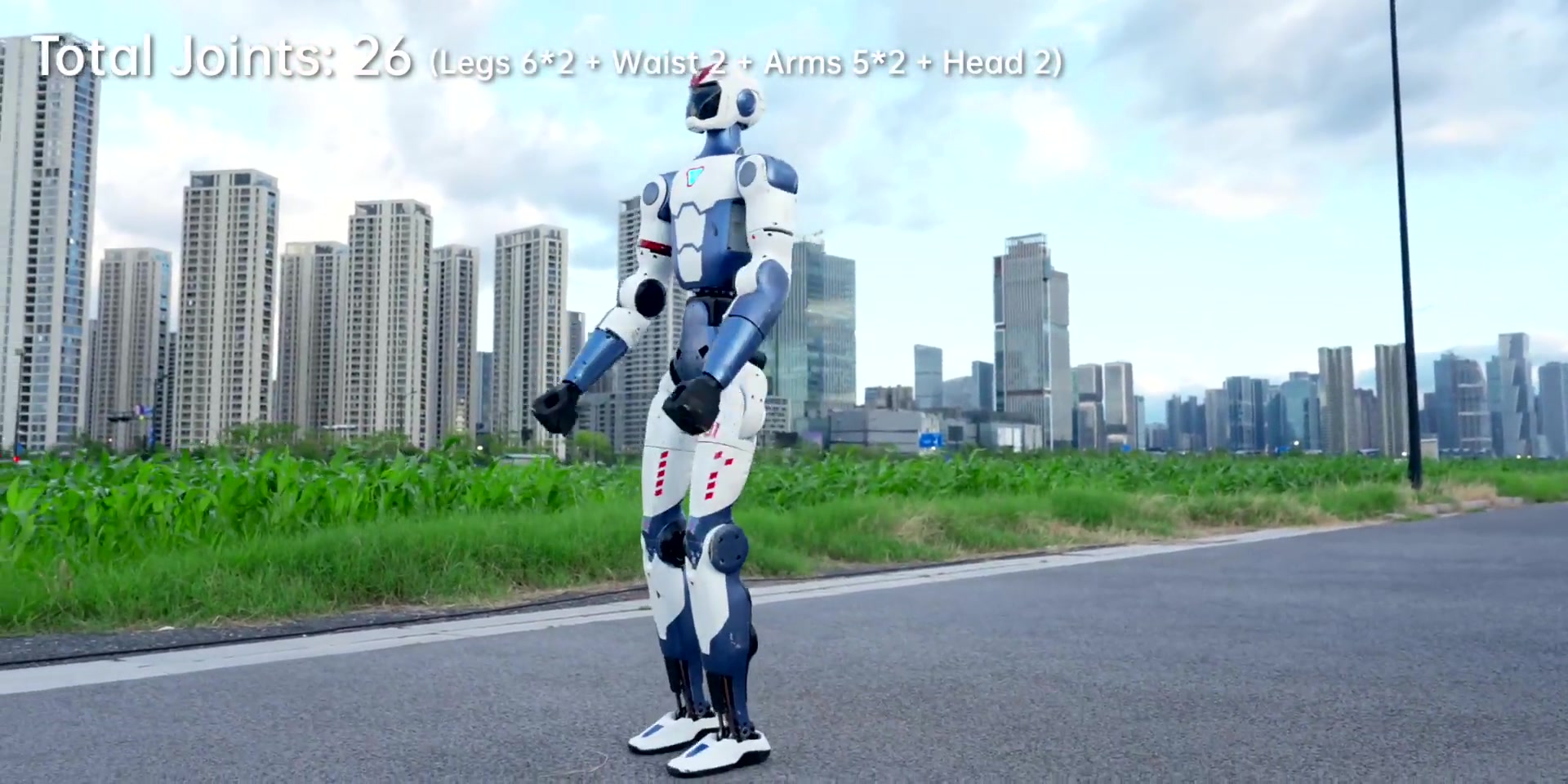 Sofort lieferbar, dein erster Humanoider Roboter | 295 € Gutschein bei Bestellung | Unitree R1 Humanoider Roboter, Embodiment Intelligence, Dual-Kamera, 26 Freiheitsgrade, Intelligente Interaktion mit integriertem KI-Sprachmodell, Blau-Weiß image 0