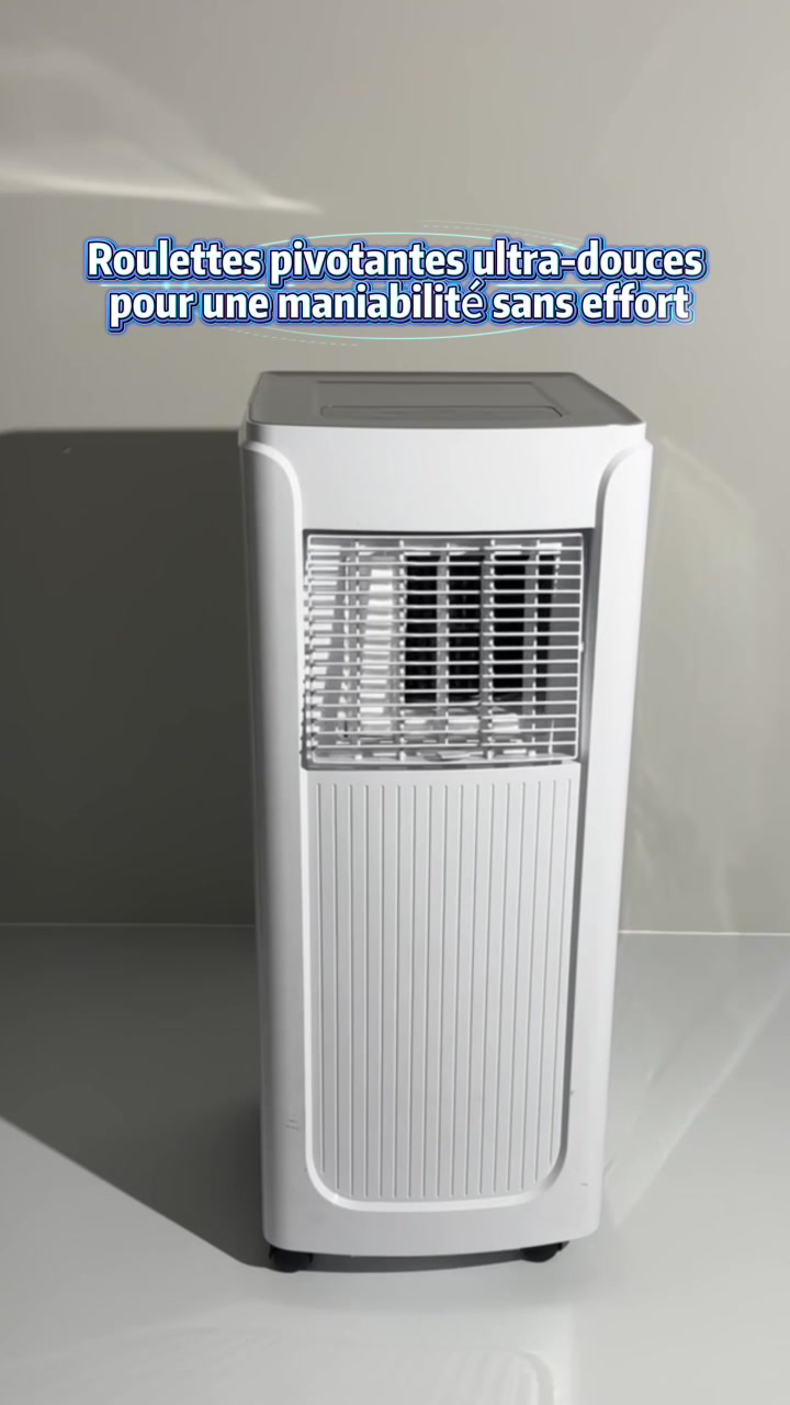 ELECCI Climatiseur Mobile 6000 BTU (1,8 kW), 4-en-1 Refroidissement/Déshumidification/Ventilation/Sommeil, Télécommande, Minuterie 24h, 16–30°C, Filtre Lavable, Kit Fenêtre, R290, Classe A image 0